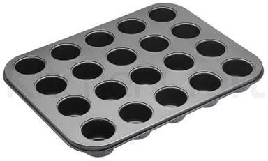 MasterClass Bakvorm voor 20 mini muffins, 35 cm x 27 cm Masterclas