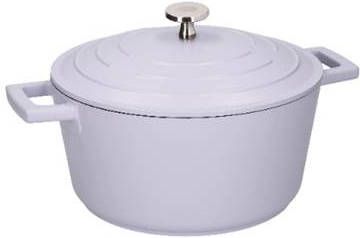 MasterClass Braadpan, Gietaluminium, 24 cm, 4 L, Lavendel MasterCl