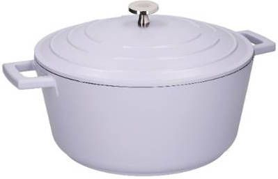 MasterClass Braadpan, Gietaluminium, 28 cm, 5 L, Lavendel MasterCl