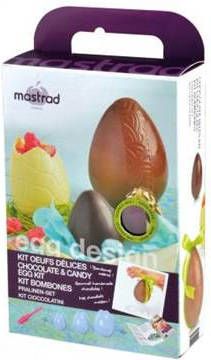 Mastrad Chocolade Mal Set voor Chocolade Eieren
