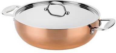 Mepra Frying Pan 2 Handles Toscana With Lid Dia Cm. 28