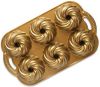 Nordic Ware Tulband Bakvorm Swirl Bundtlette Pan Premier Gold online kopen