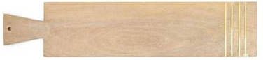 Riviera Maison Snijplank Golden Stripes Goud