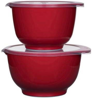 Rosti Beslagkom Margrethe 2+3L Met Deksel Rood