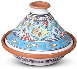 Safaary Marokkaanse Tajine Multi Blauw Ø 31 x 24cm