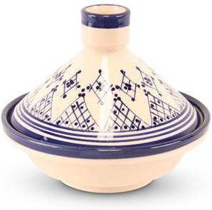Safaary Tajine Blauw met Zerbia Motief