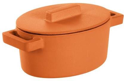 Sambonet Braadpan Oranje 13 cm x 10 cm incl deksel online kopen