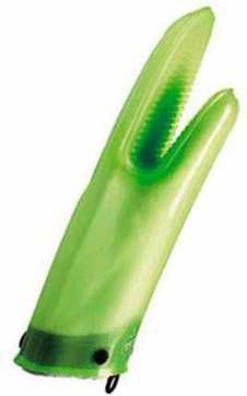 Siliconen ovenhandschoen, groen Mastrad