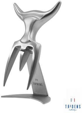 Tridens Vleesvork met houder