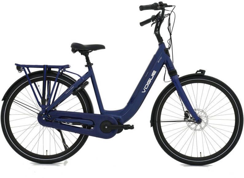 Vogue Elektrische stadsfiets Mestengo Dames 46 cm Donker blauw 504 Wh Blauw