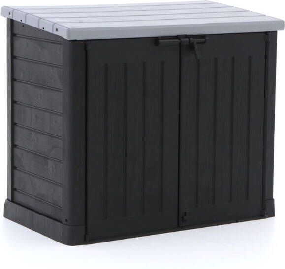 Keter 217667 Store It Out Max Opbergbox Zwart/grijs 1200L 145, 5x82x125cm