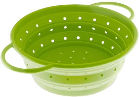Coolinato Opvouwbare zeef Groen