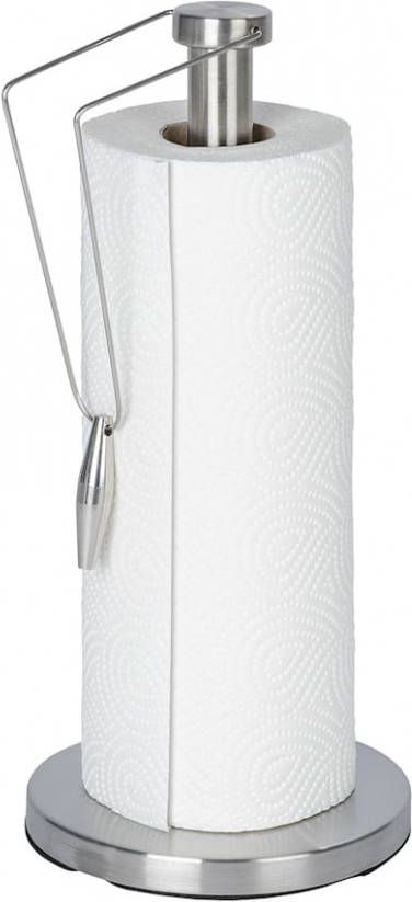 KLiNGEL Keukenrolhouder Preston Zilverkleur