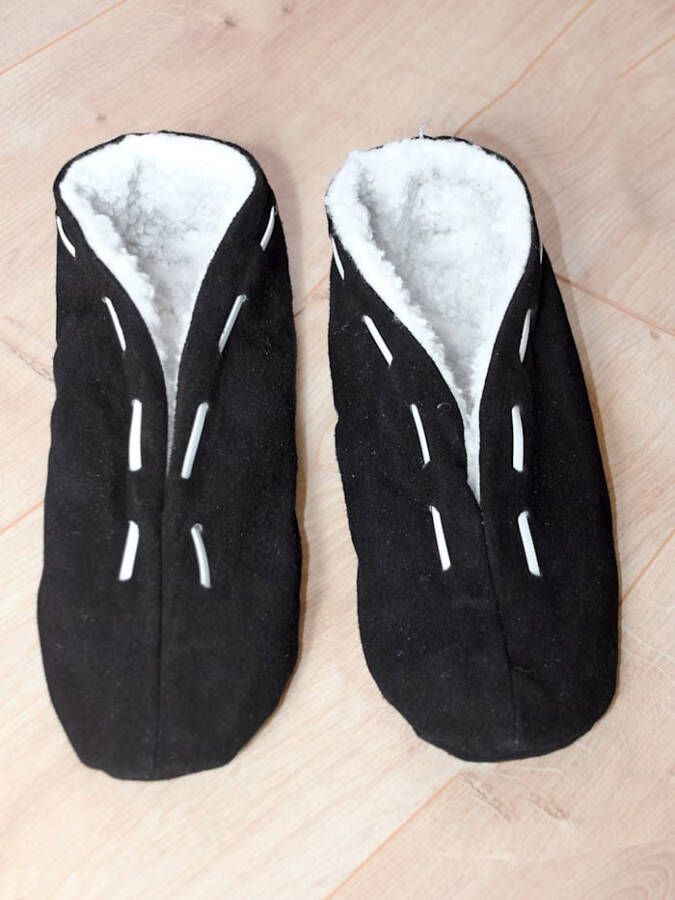 KLiNGEL Pantoffel met klassiek design Zwart