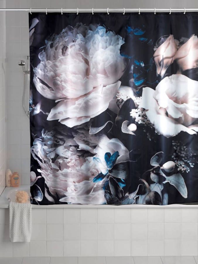 Wenko Douchegordijn Pioenroos Multicolor