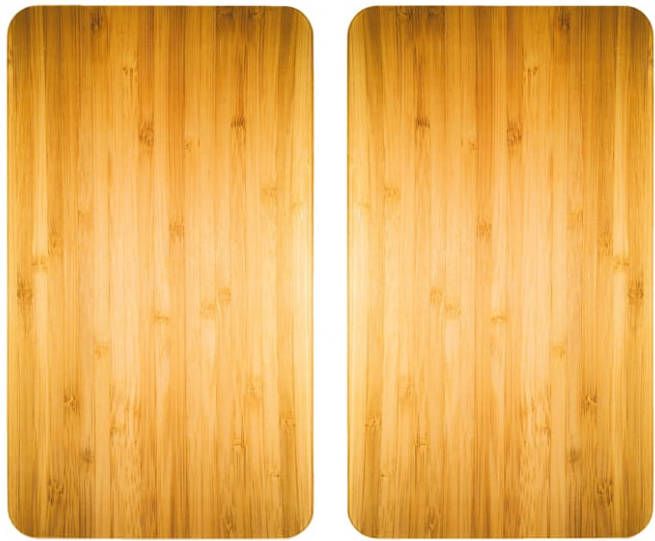 Wenko Kookplaatdeksel Universeel, hout look(set )