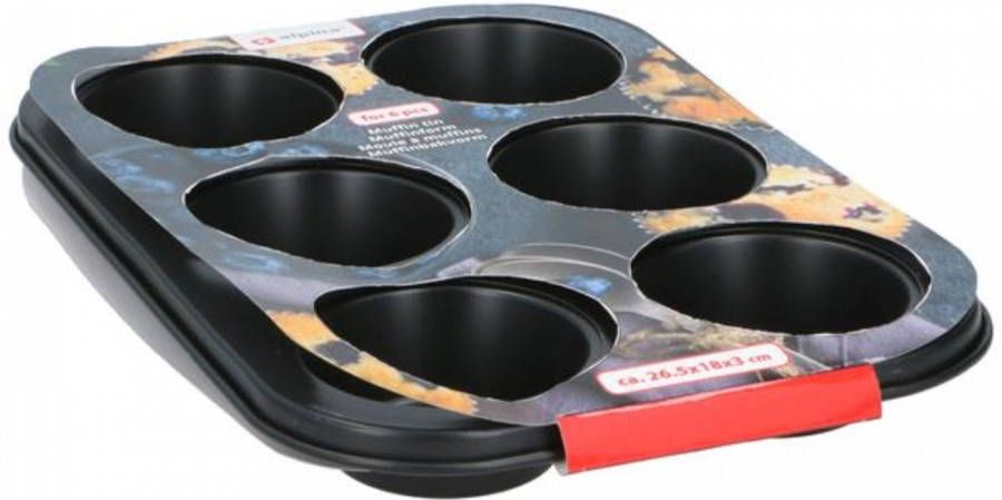 alpina Bakvorm Muffin Staal 26, 5 X 18 Cm