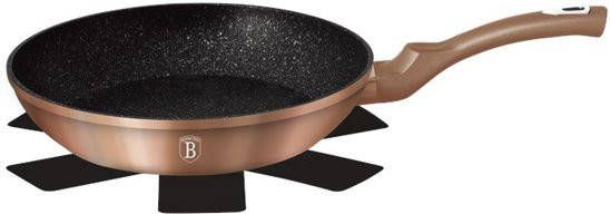 BerlingerHaus Rose Gold Collection Koekenpan Ø24cm Aluminium Ook Inductie