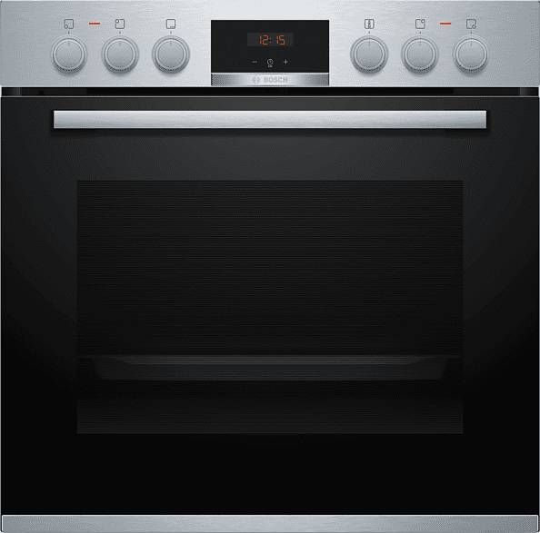 Bosch inbouw fornuis combinatie: HEA513BS1 oven / NIF645CB1E inductiekookplaat restant model
