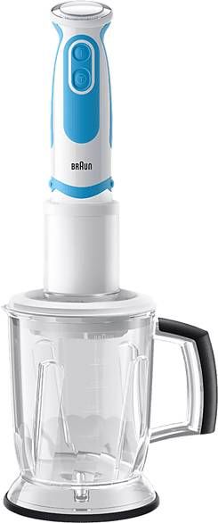 Braun Staafmixer Multiquick 5 Vario Fit POWERBell 1000w Spiraalsnijder 3st.