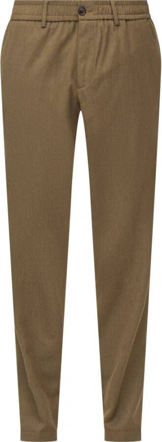 White Sand Slim fit broek , Grijs, Heren