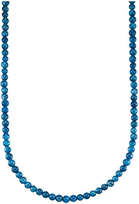 KLiNGEL Ketting van echt zilver Blauw