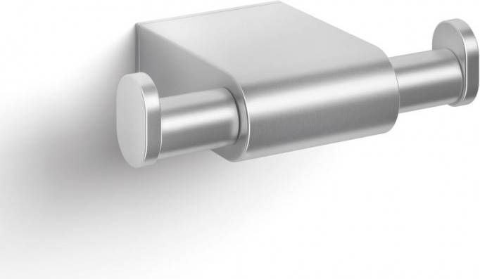 Handdoekhaak Dubbel Zack Atore Geborsteld RVS