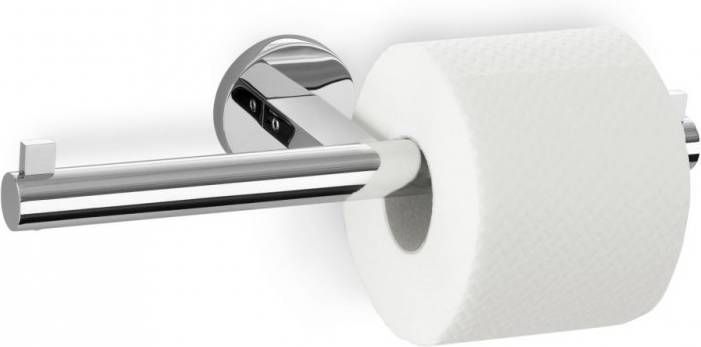 ZACK Scala Tandem Toiletrolhouder Spiegelglans RVS