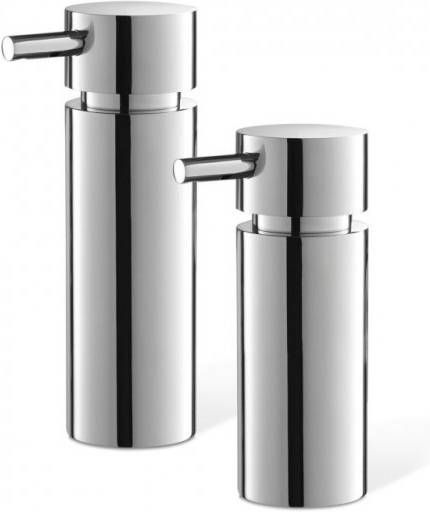 Zeepdispenser Zack Tico 130 ml 13x5 cm Gepolijst RVS
