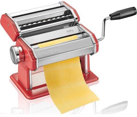 GEFU Pastamachine Pasta Perfetta Metaal, voor tagliolini, tagliatelle, lasagne