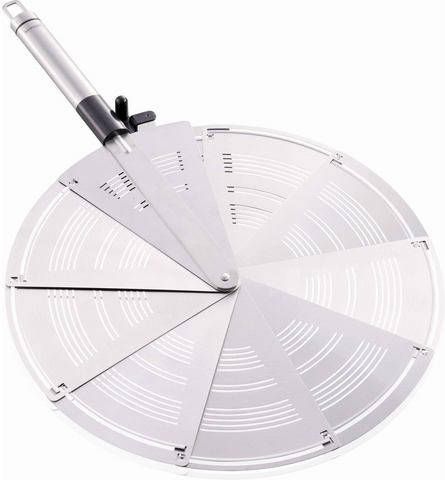 Leifheit Spatdeksel Edelstaal/kunststof, voor bakpannen tot Ø 28 cm