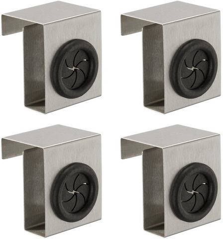 Wenko Deurhaak PUSH voor deuren(set, 4 stuks )