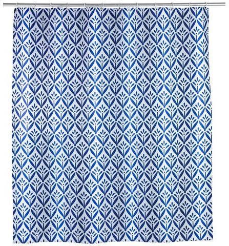 Wenko Douchegordijn Lorca Hoogte 200 cm, textiel(polyester )