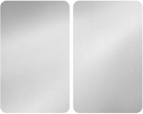 Wenko Kookplaatdeksel Zilver voor alle soorten kachels(set, 2 delig )