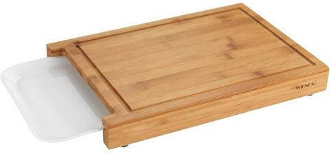 Wenko Snijplank Bruno 35 X 4 X 25 Cm Bamboe Naturel