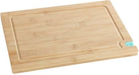 Wenko Snijplank Messenslijper 36 X 28 Cm Bamboe Naturel