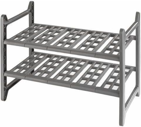 Kastrek Flexi Wenko grijs/zilverkleur