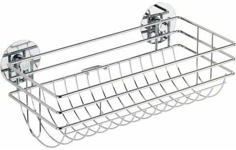 Wenko Wandrolhouder met bevestiging zonder boren, verchroomd staal