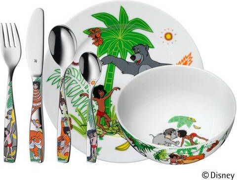 WMF The Jungle Book kinderservies- en bestekset 6-delig