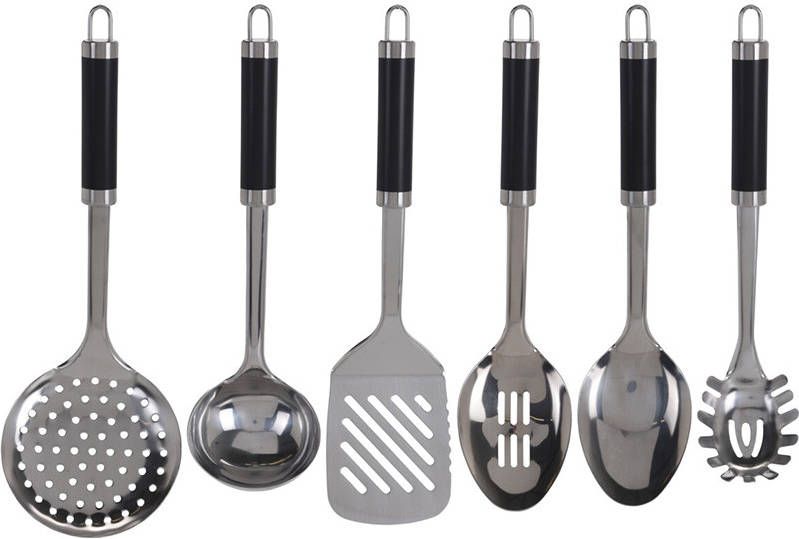 Excellent Houseware 7 delige Keukengereiset met standaard rvs