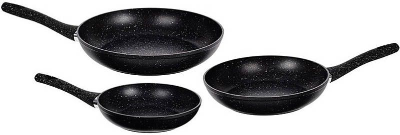 Excellent Houseware Koekenpannenset Set van 3