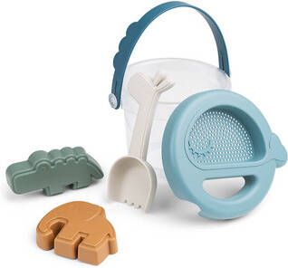 Done by Deer ™ Sand speelgoed set 5 delig. Hert friends Blauw Mix