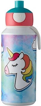 Mepal Drinkfles Pop up Campus 400 ml Eenhoorn