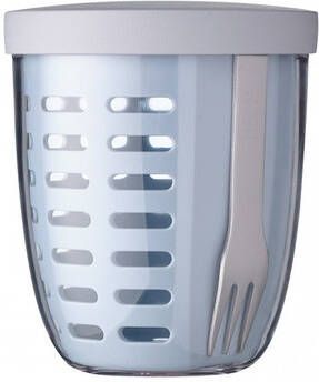 Mepal fruit & veggie pot ellipse blauw