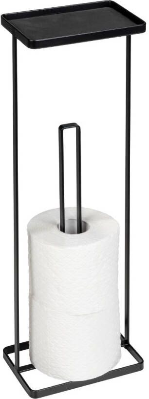 Wenko Gissi reserverolhouder zwart mat