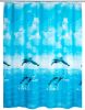 Wenko PEVA douchegordijn 180x200cm dolfijnen inclusief ringen online kopen