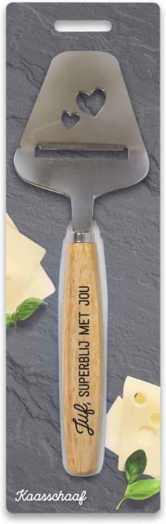 Confetti Kaasschaaf juf | kaasschaven cadeau cheese