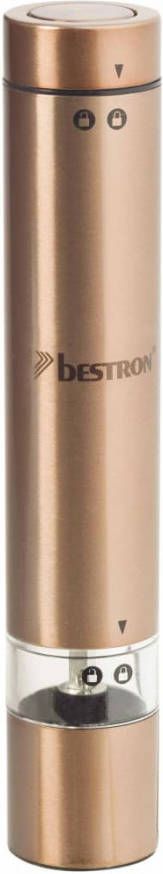 Bestron Peper en zoutmolen APS100CO 18, 2 cm koperkleurig