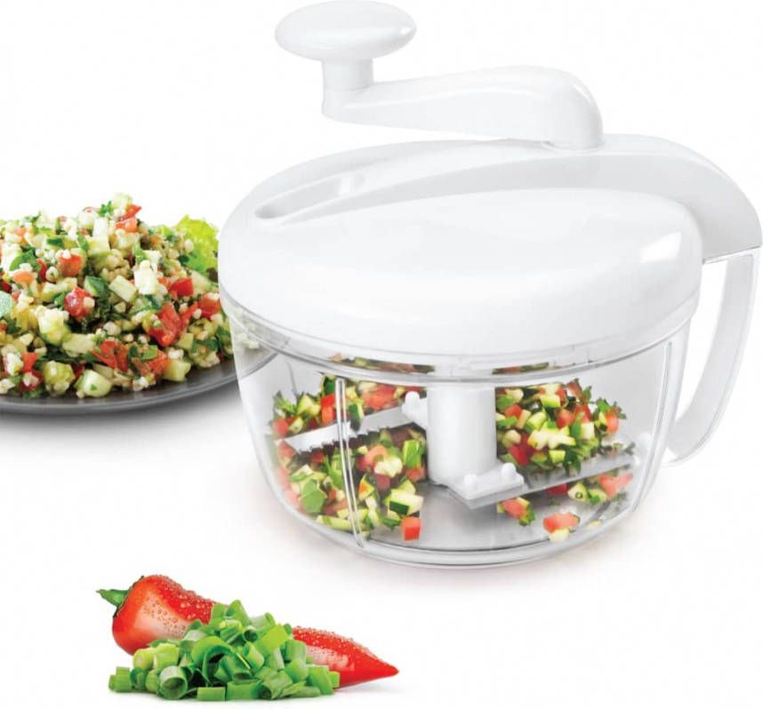 Metaltex Keukenmachine Torpedo 18 X 14 X 18 Cm Wit 4 delig