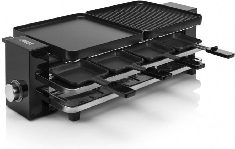Princess Raclette Piano Black 8 gourmetstel 162925